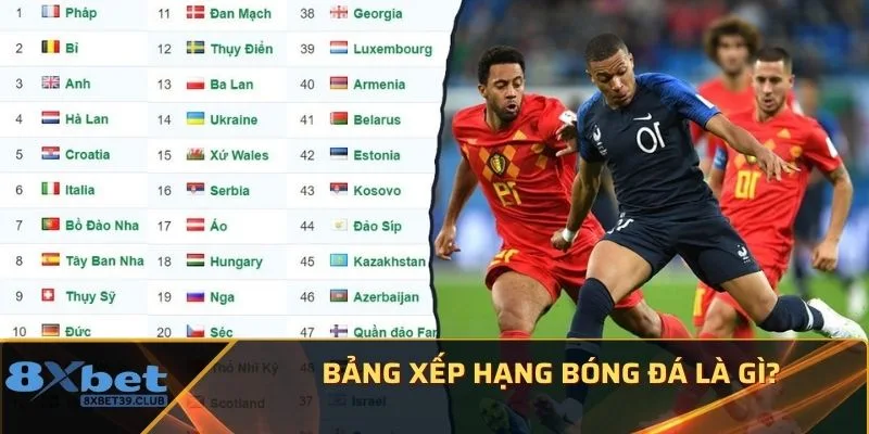 Bảng xếp hạng bóng đá là gì?