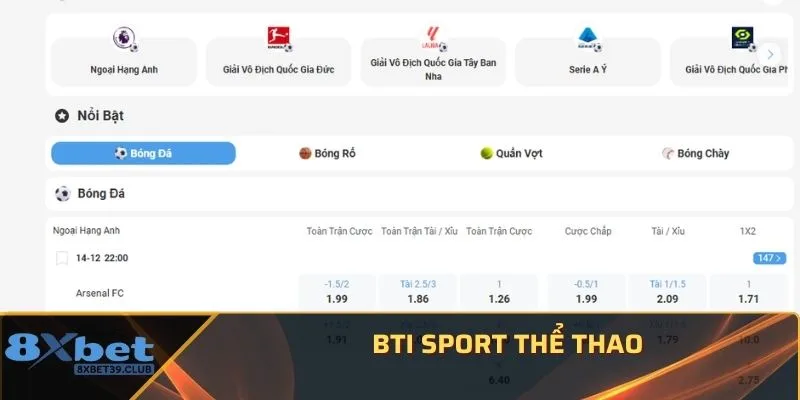 BTi Sport thể thao