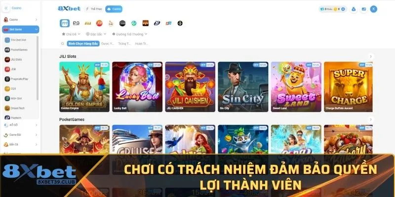 Chơi có trách nhiệm đảm bảo quyền lợi thành viên Chơi có trách nhiệm đảm bảo quyền lợi thành viên